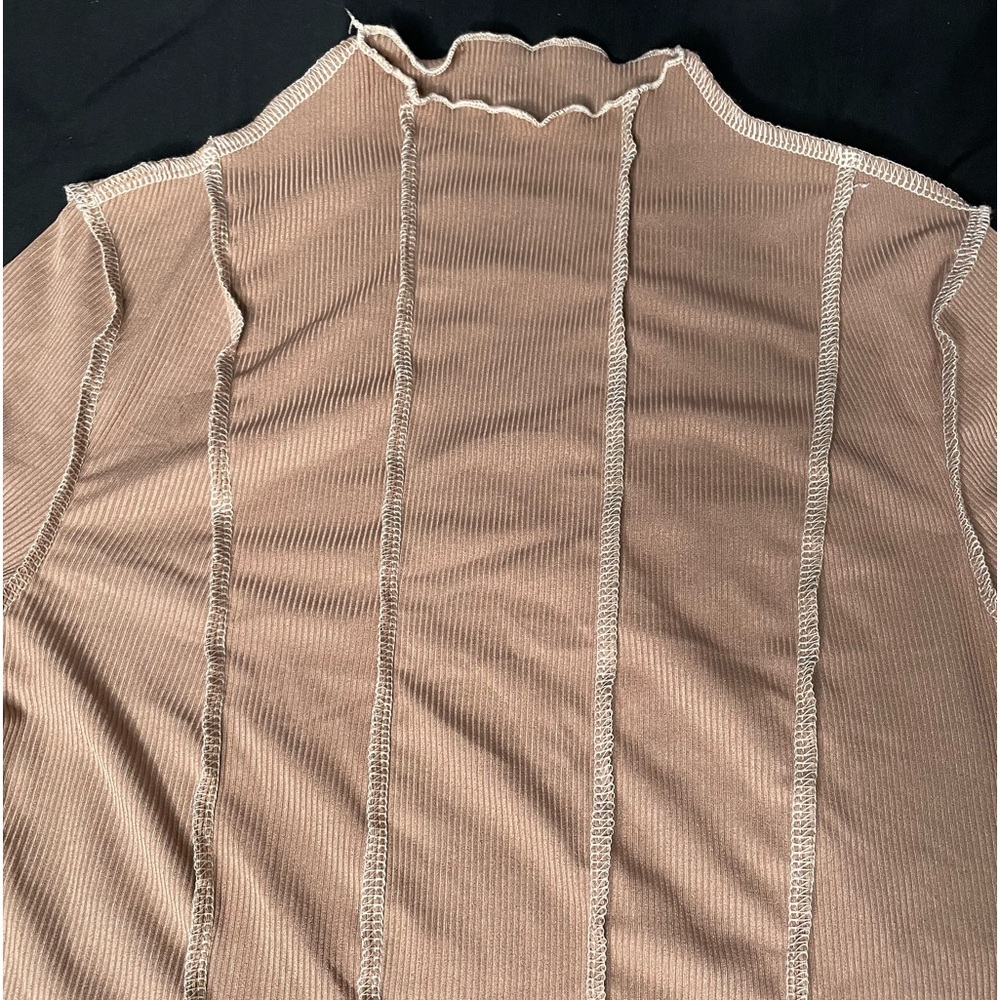 Mockneck Crop Top